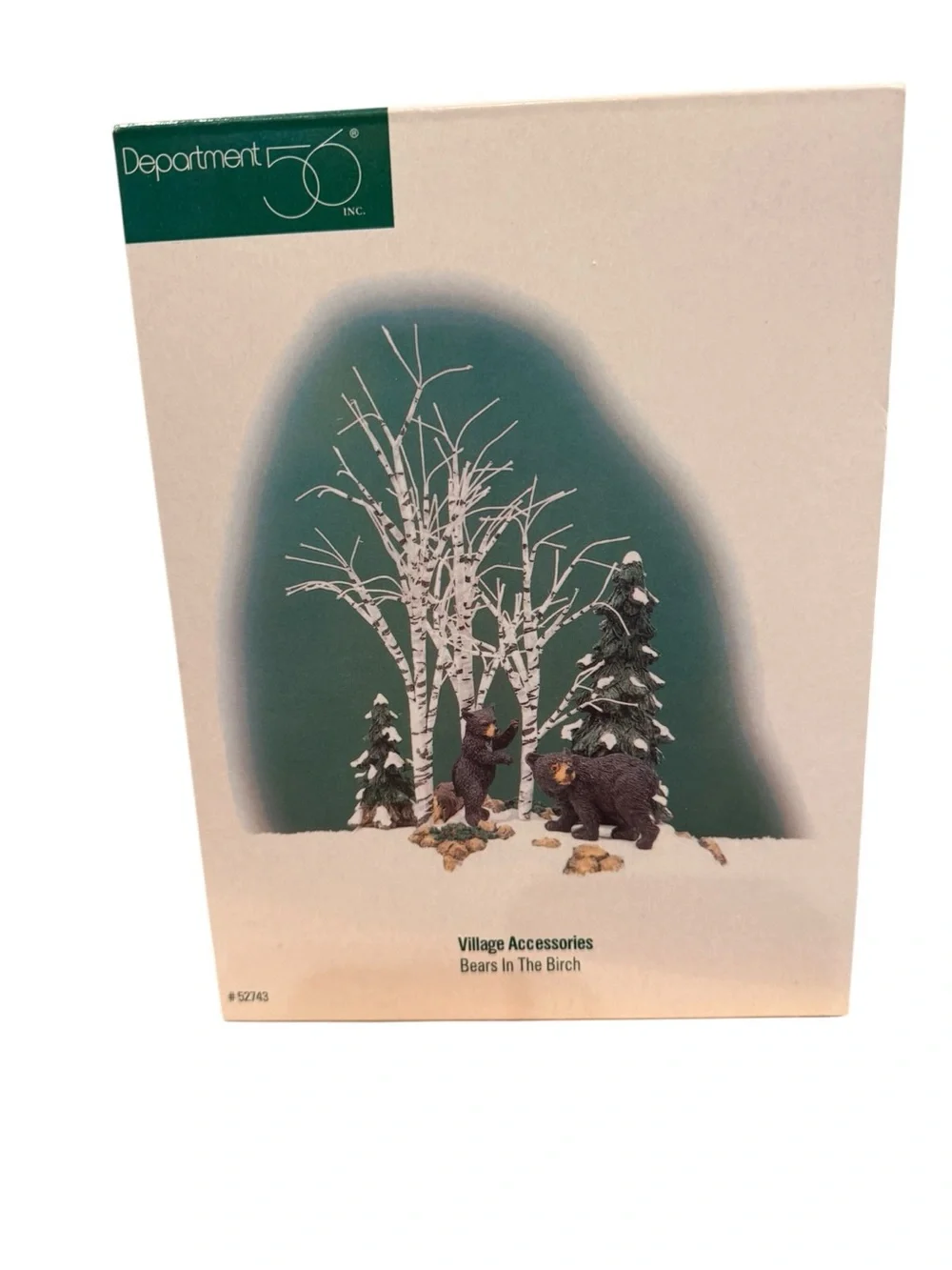 Department 56 Bears in the Birch
